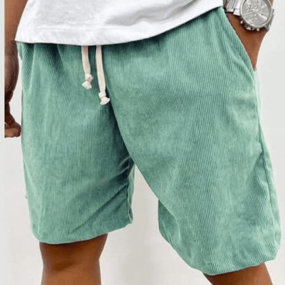Men’s Drawstring Corduroy Shorts