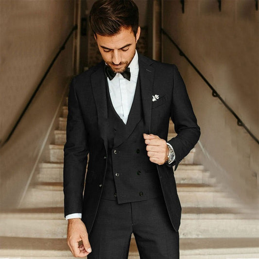 Men’s Suit Three Piece | Slim Fit Formal Wear For Weddings And Business
