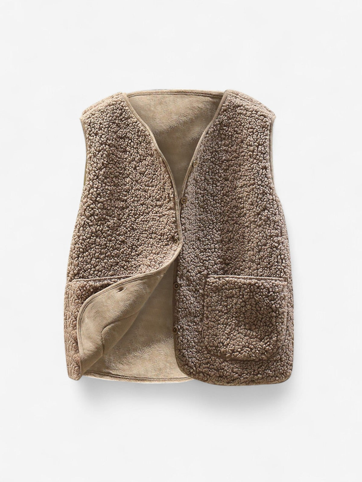 Women’s Sleeveless Button Down Gilet Vest