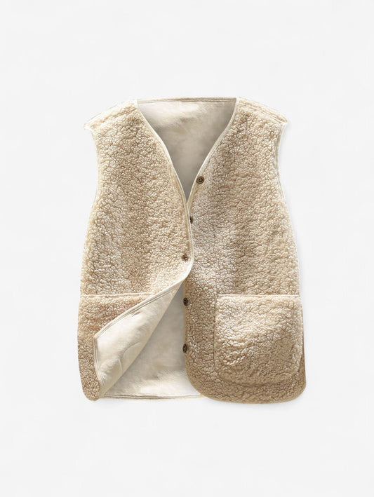 Women’s Sleeveless Button Down Gilet Vest