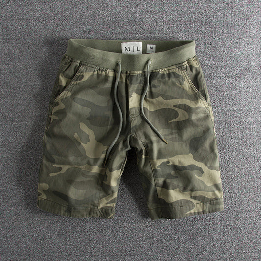 Camouflage Shorts | Drawstring Waist