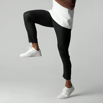 Slim Fit Chinos Work Trousers | Tapered Leg with Pockets