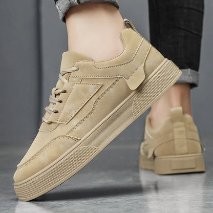 Men’s Casual Low Top Lace-Up Trainers