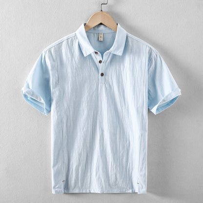 Casual Short Sleeve Pull-On Polo Shirt