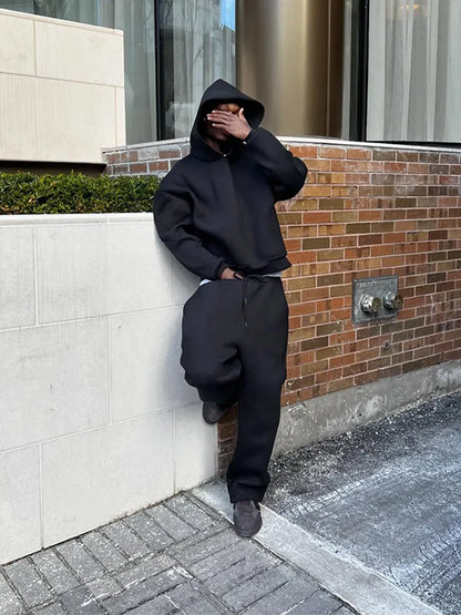 Men’s Tracksuit For Streetwear And Casual Wear | Oversized Hoodie And Joggers Set