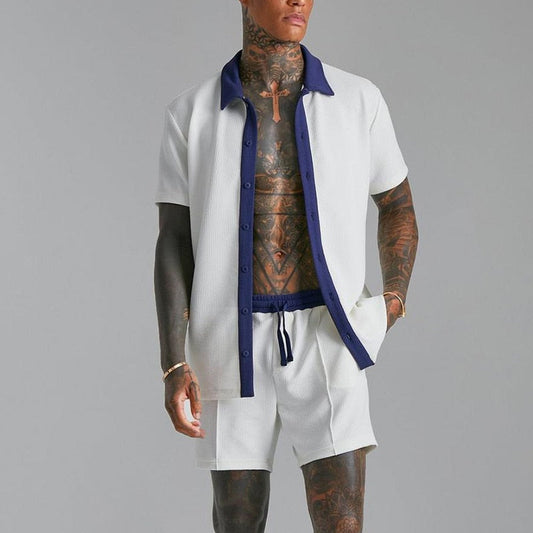 Co-Ord Set Men's Shirt and Shorts