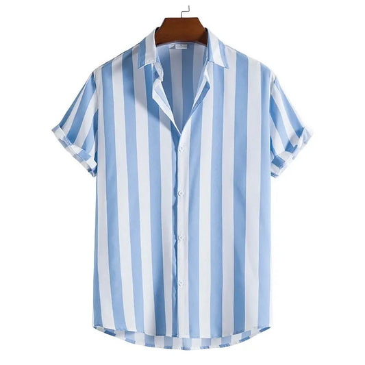 Men’s Classic Striped Short Sleeve Shirt