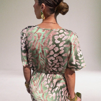 Women's Wedding Guest Wrap Maxi Dress