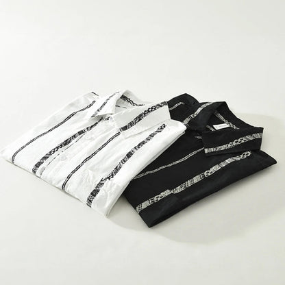 Classic Men’s Short Sleeve Button-Up Shirt