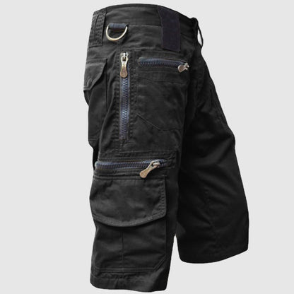 Cargo Shorts | Multi-Zip Utility Pockets