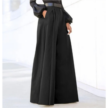 Women's High Waist Wide Leg Trousers