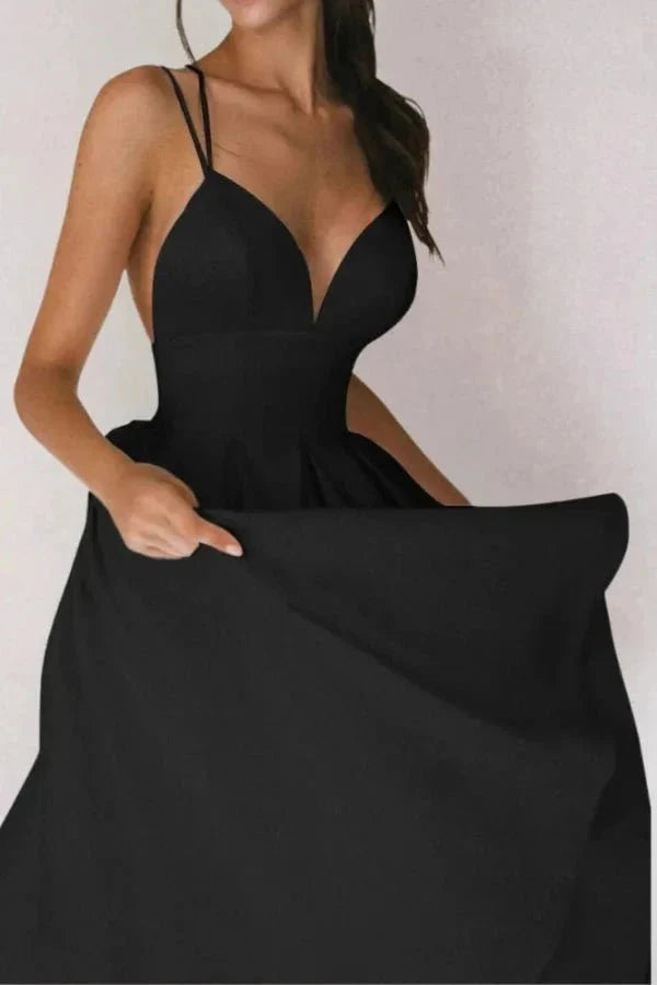 Midi Dress | Women's Cross Back Flared