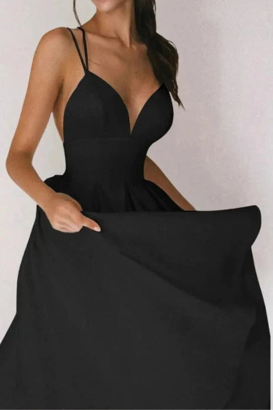 Midi Dress | Women's Cross Back Flared