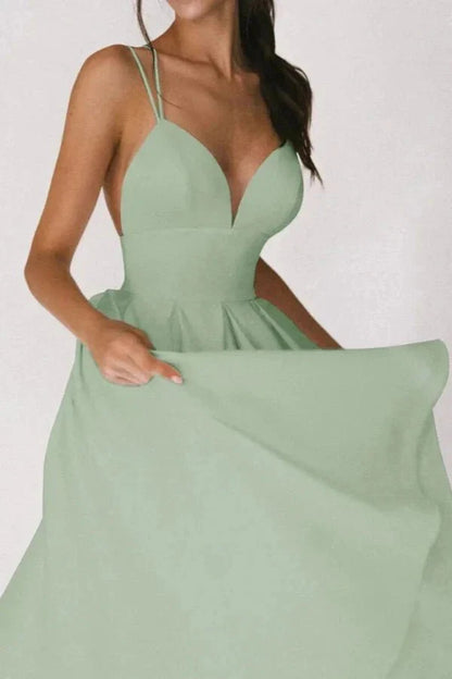 Midi Dress | Women's Cross Back Flared