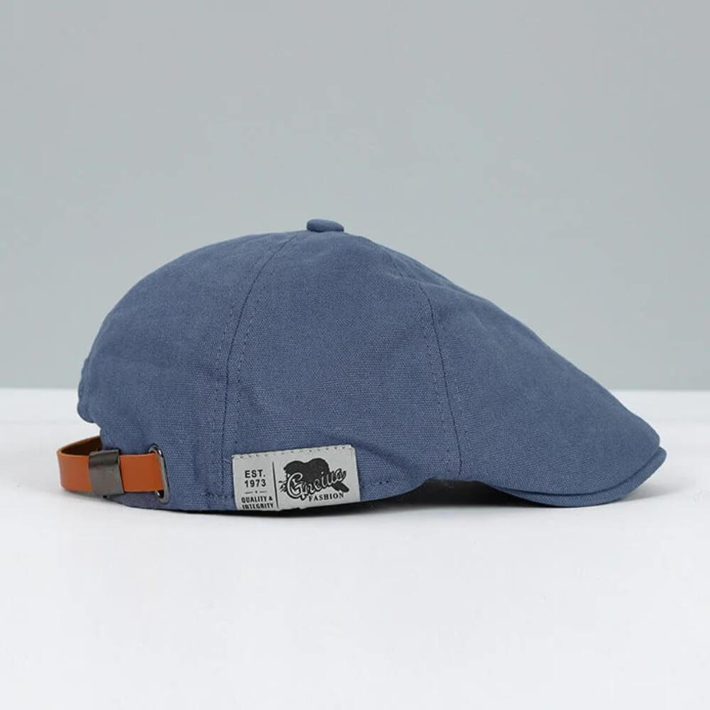 Flat Cap | Classic Newsboy Style with Adjustable Fit