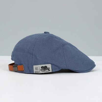 Flat Cap | Classic Newsboy Style with Adjustable Fit
