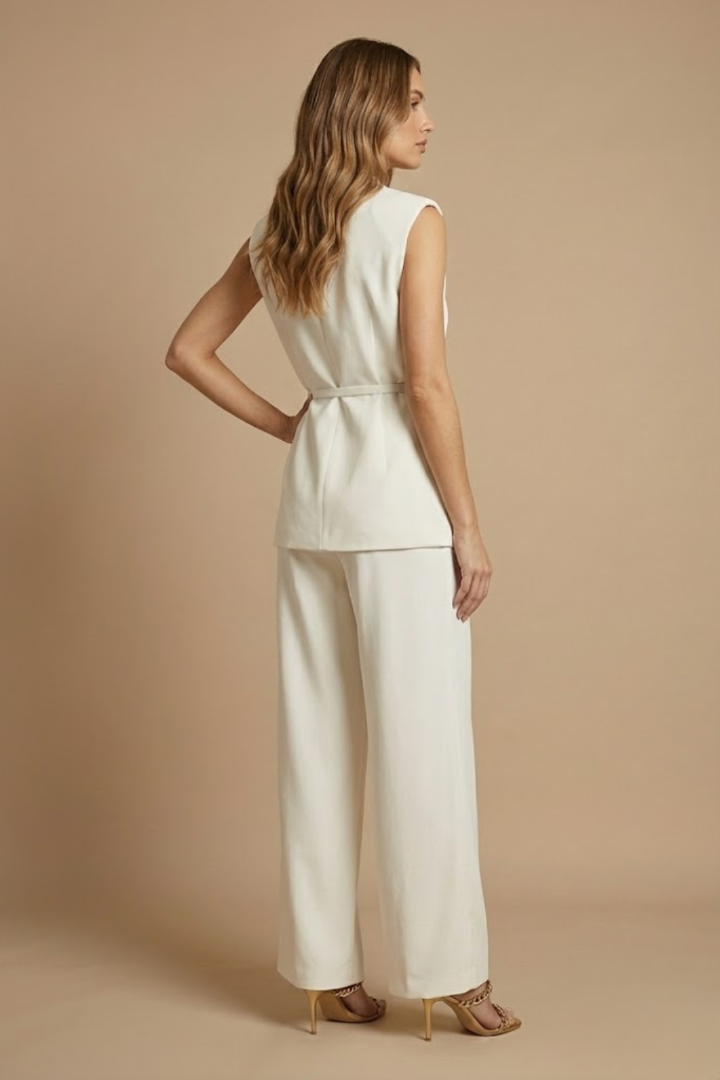 Women’s Chic Sleeveless & Trouser Co-Ord