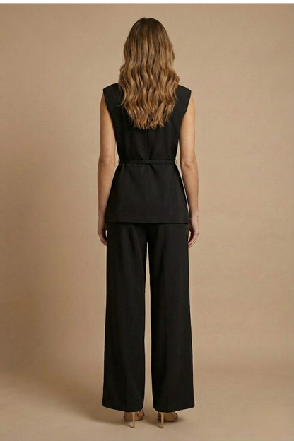 Women’s Chic Sleeveless & Trouser Co-Ord