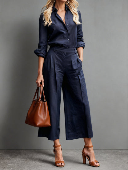 Women’s Matching Shirt & Trouser Co-Ord