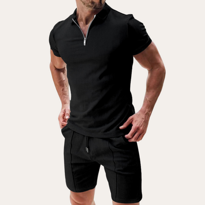 Men's Tight Polo Set
