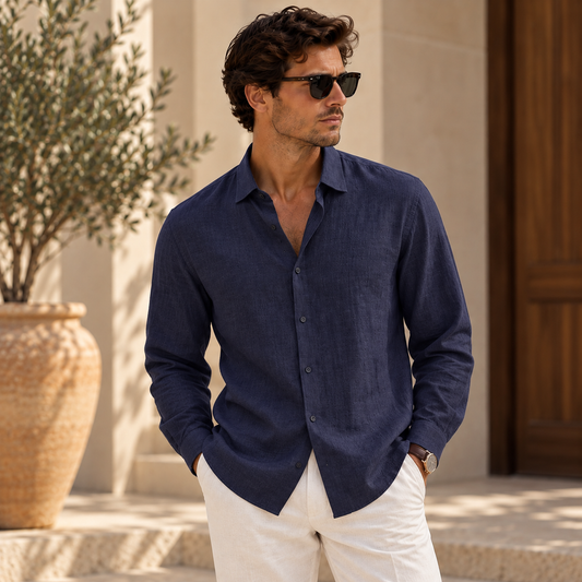 Men's Formal Long Sleeve Shirt
