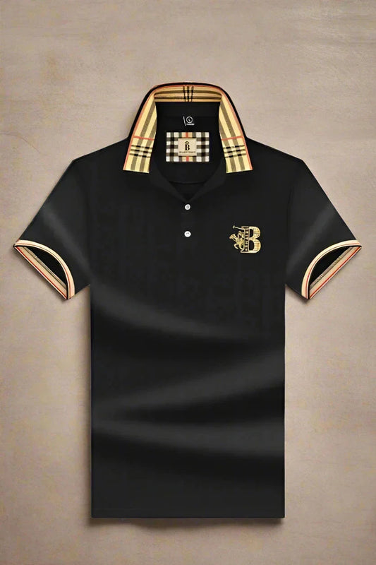 Briston Polo Shirt | Men's Checked Collar
