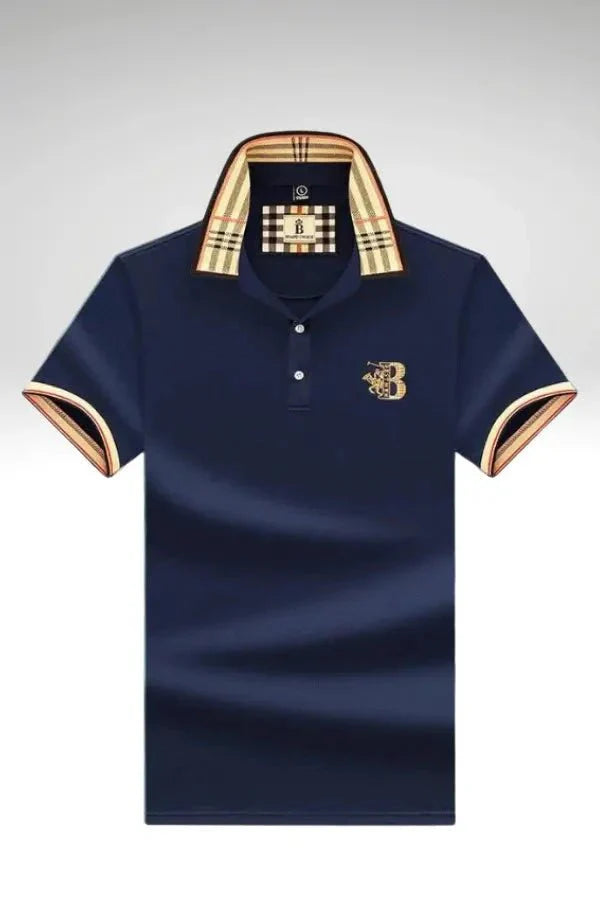 Briston Polo Shirt | Men's Checked Collar