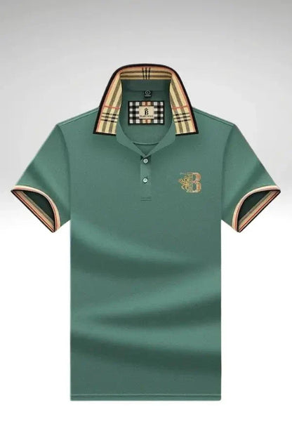 Briston Polo Shirt | Men's Checked Collar