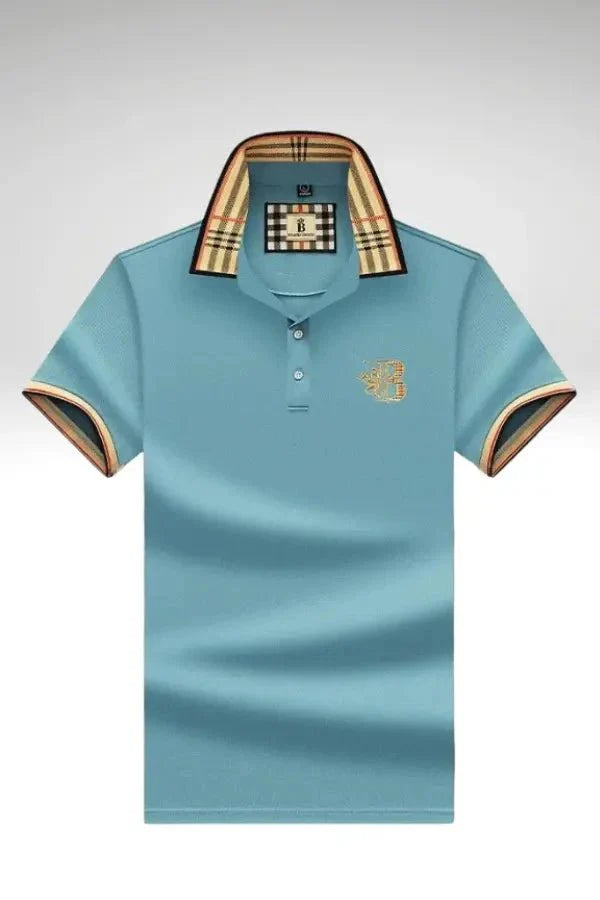 Briston Polo Shirt | Men's Checked Collar