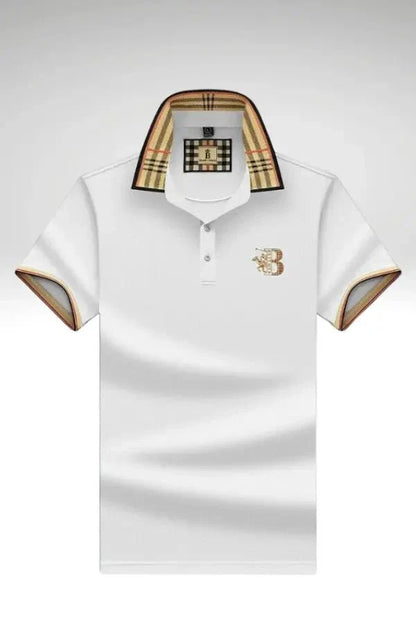 Briston Polo Shirt | Men's Checked Collar