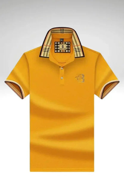 Briston Polo Shirt | Men's Checked Collar