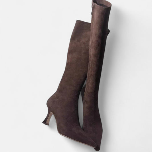 Women’s Knee High Heeled Boots