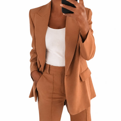 Women's Co Ord Blazer and Trouser Suit Set