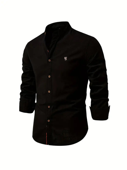 Men's Long Sleeve Slim Fit Shirt