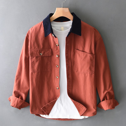 Button Down Shirt | Collared Long Sleeve