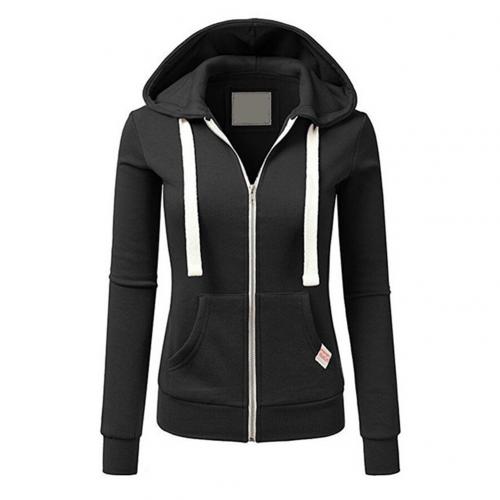 Zip Up Hoodie | Slim Fit with Drawstring Hood