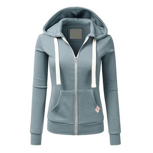 Zip Up Hoodie | Slim Fit with Drawstring Hood