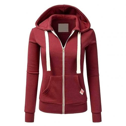 Zip Up Hoodie | Slim Fit with Drawstring Hood
