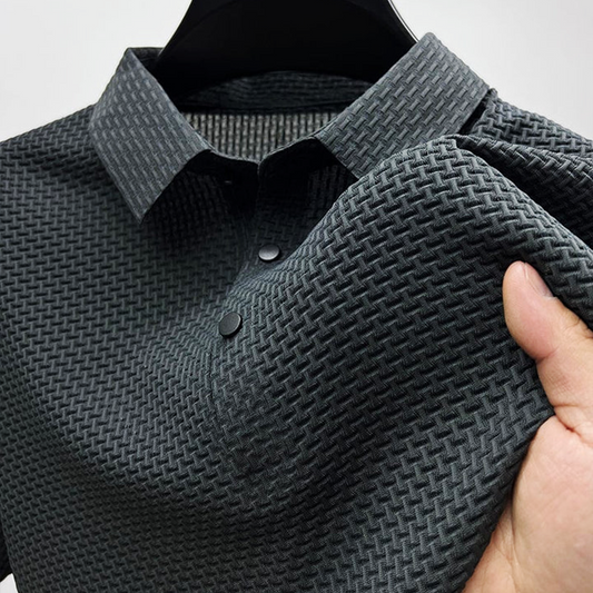 Men's Collared Casual Polo Shirt