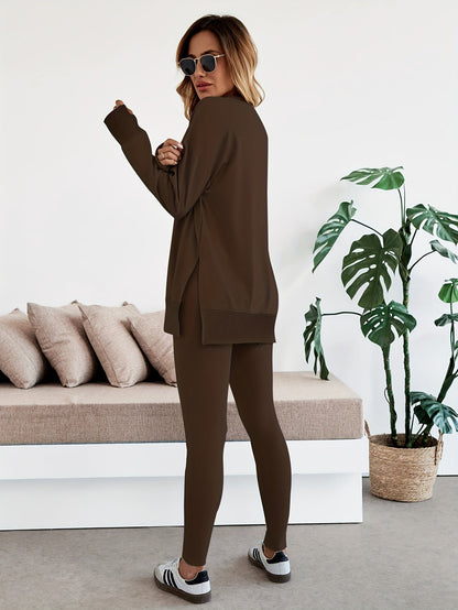 Loungewear Set | Oversized Top with Leggings
