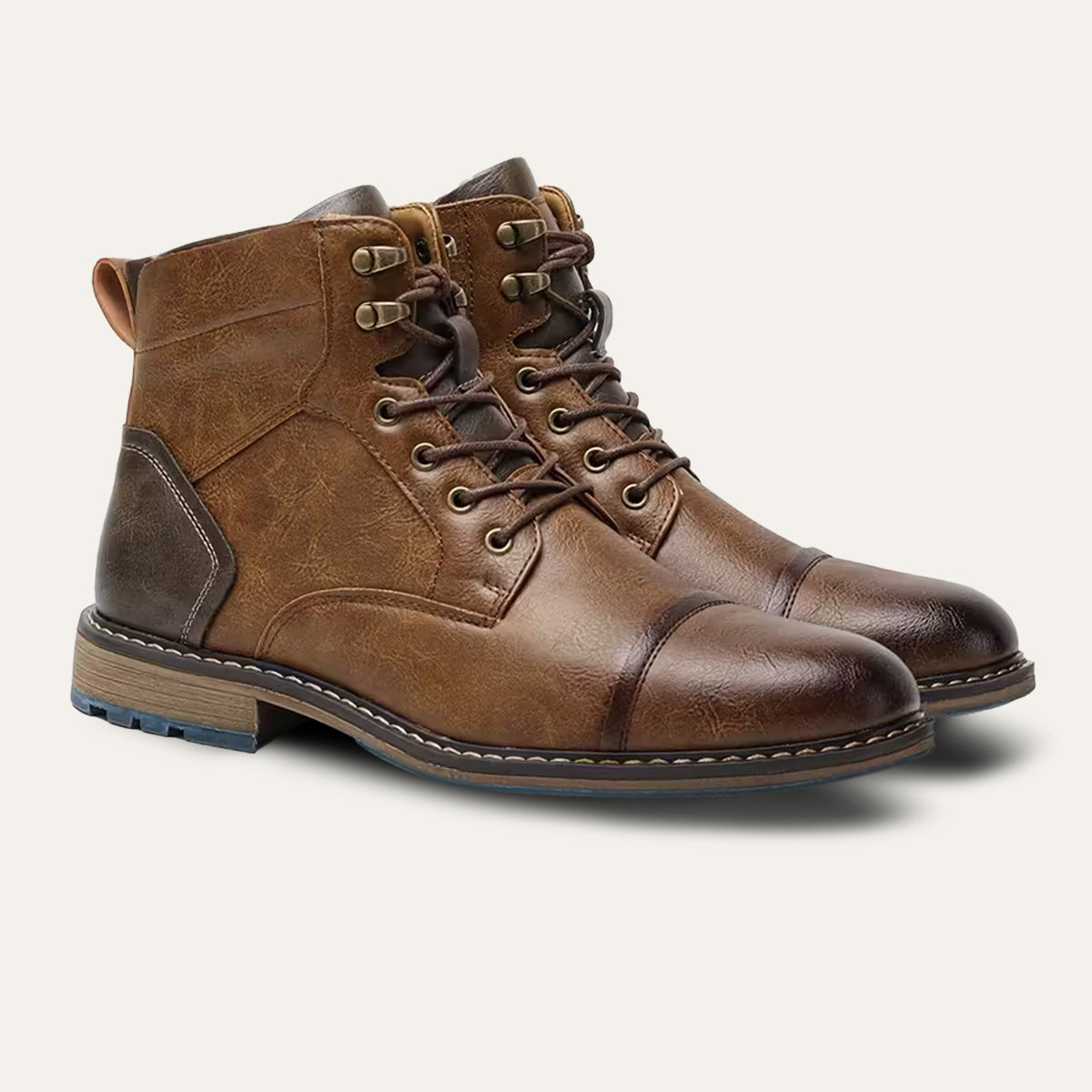 Men’s Lace Up Ankle Boots | Rugged Casual Smart Boots