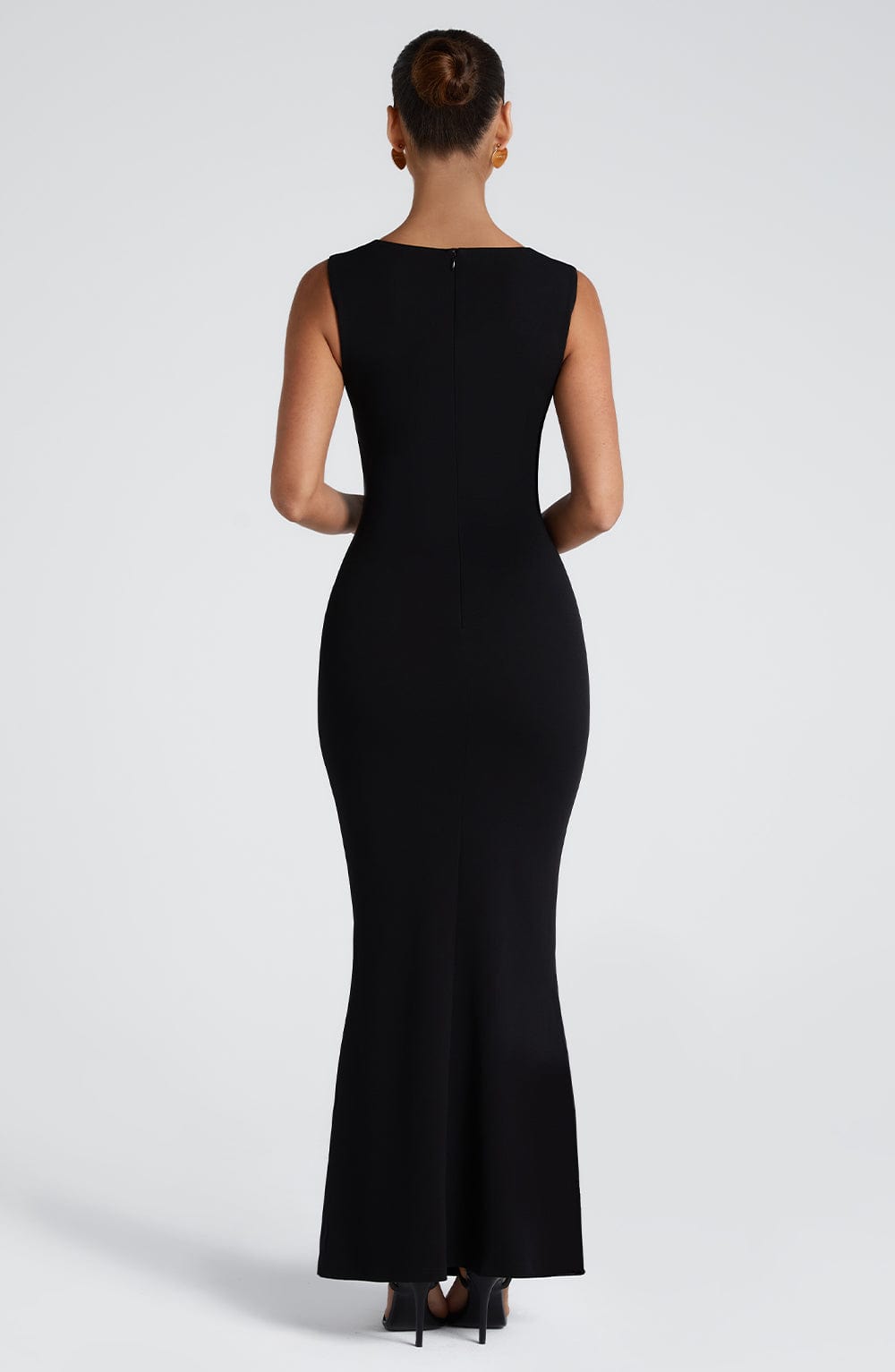 Women’s Square Neck Bodycon Maxi Dress | Formal Evening