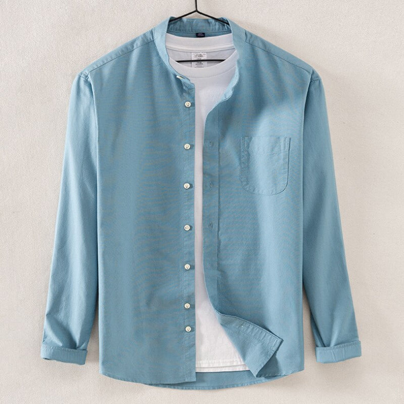 Button Collar Shirt | Long Sleeve