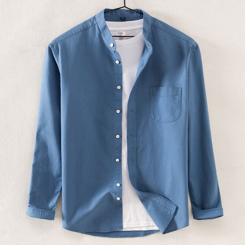 Button Collar Shirt | Long Sleeve