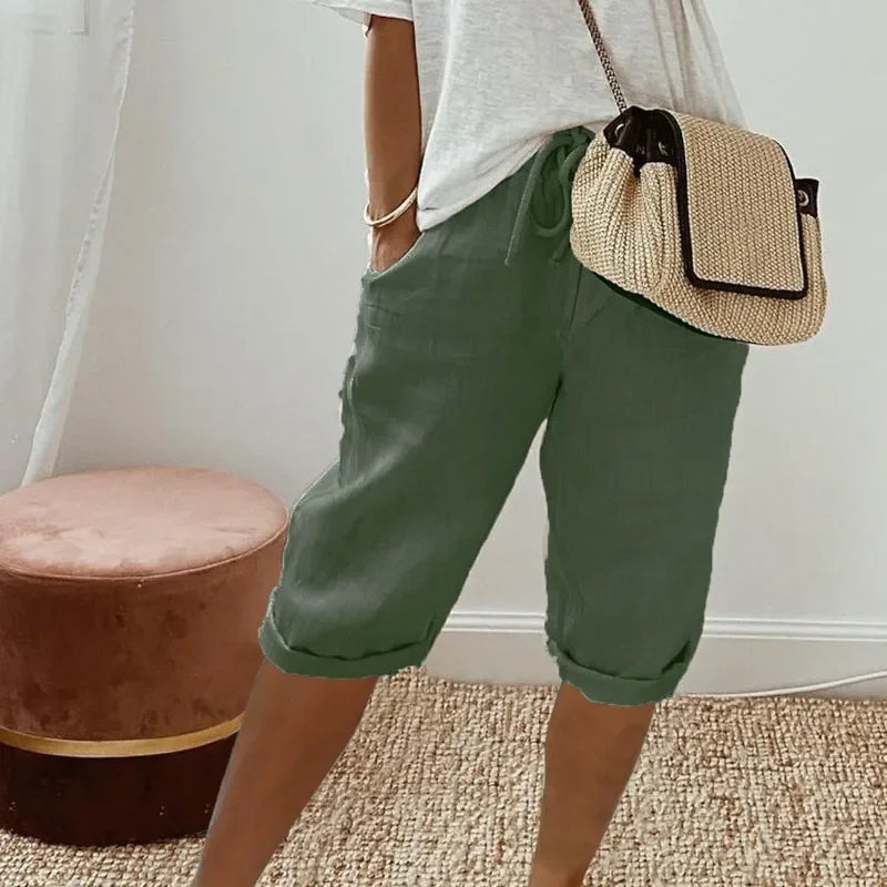 Women's Drawstring Walking Shorts