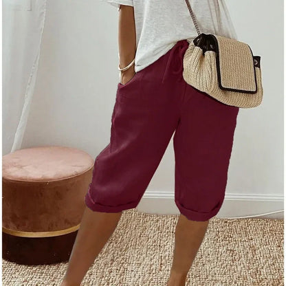 Women's Drawstring Walking Shorts