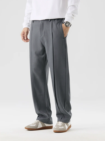 Men’s Classic Straight Wide Leg Pants