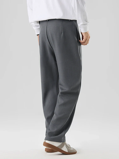 Men’s Classic Straight Wide Leg Pants