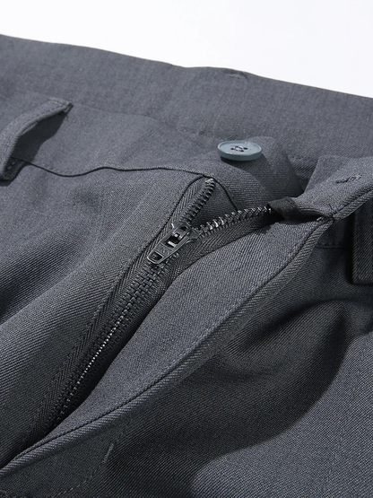 Men’s Classic Straight Wide Leg Pants
