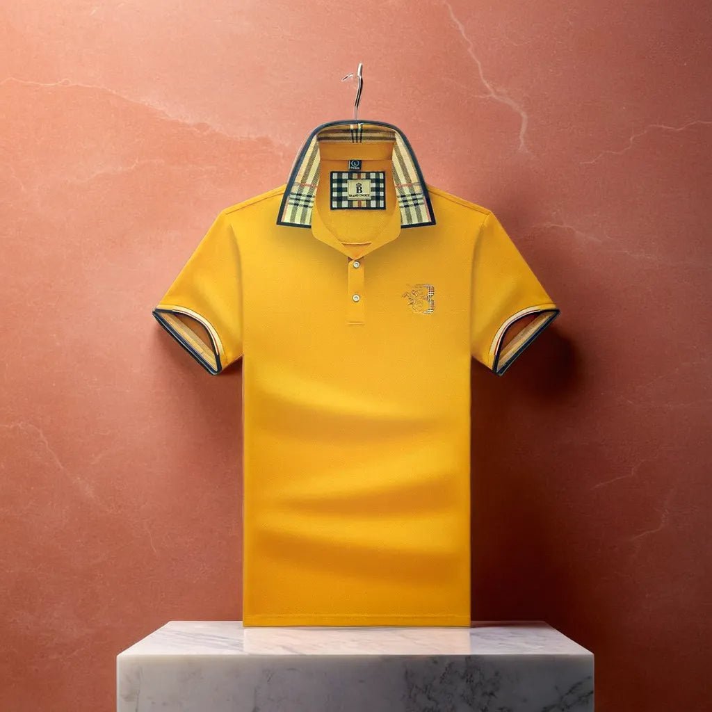 Briston Polo Shirt | Men's Checked Collar